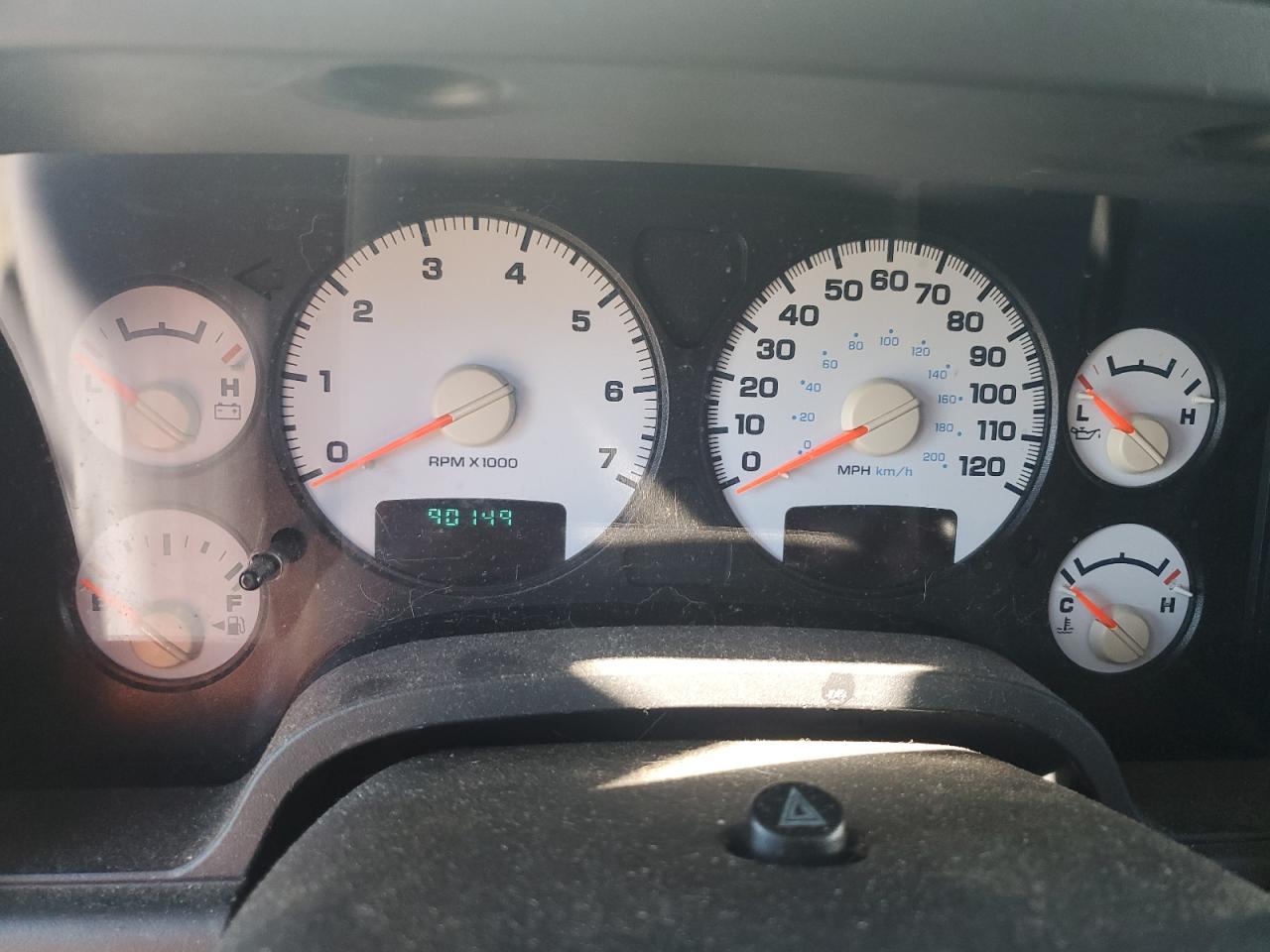 2002 Dodge Ram 1500 VIN: 1D7HA16NX2J184052 Lot: 80855573