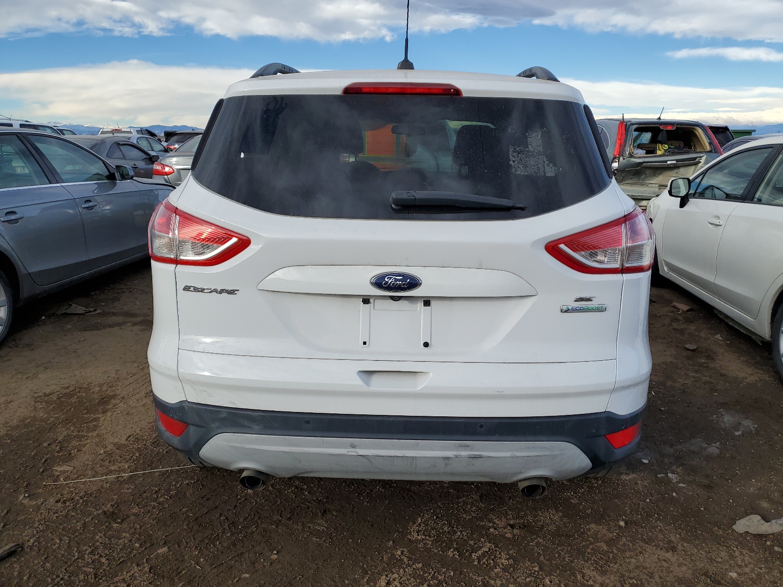 2014 Ford Escape Se vin: 1FMCU0GX8EUC85966