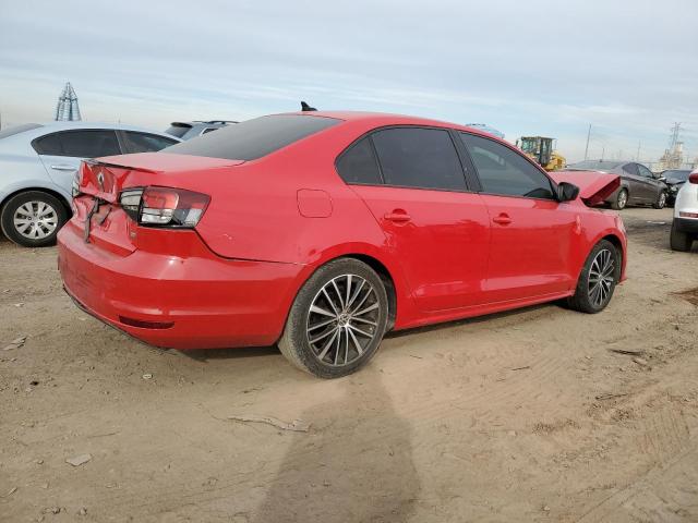  VOLKSWAGEN JETTA 2016 Красный