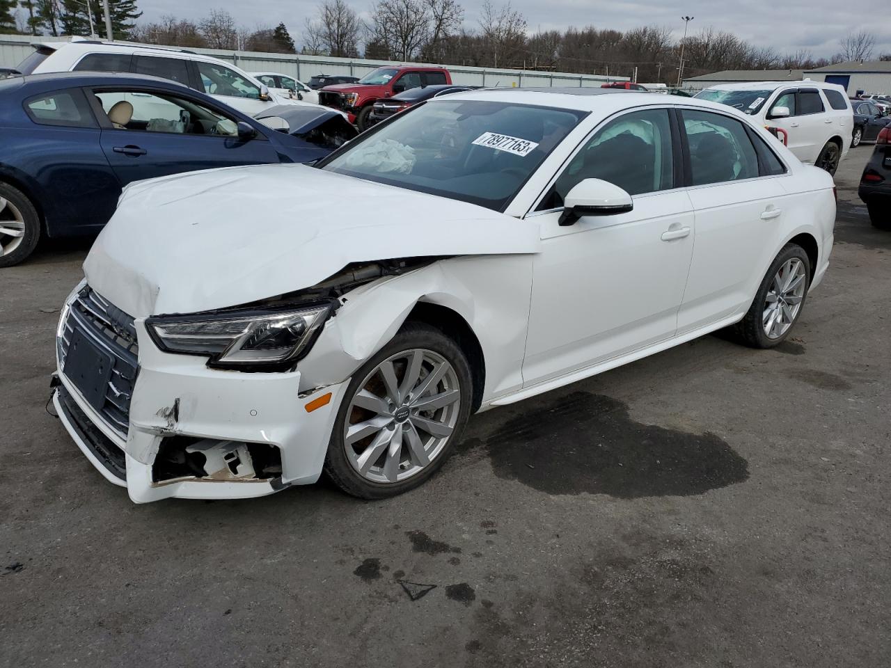 2018 Audi A4 Komfort VIN: WAUANAF42JA172352 Lot: 78977163