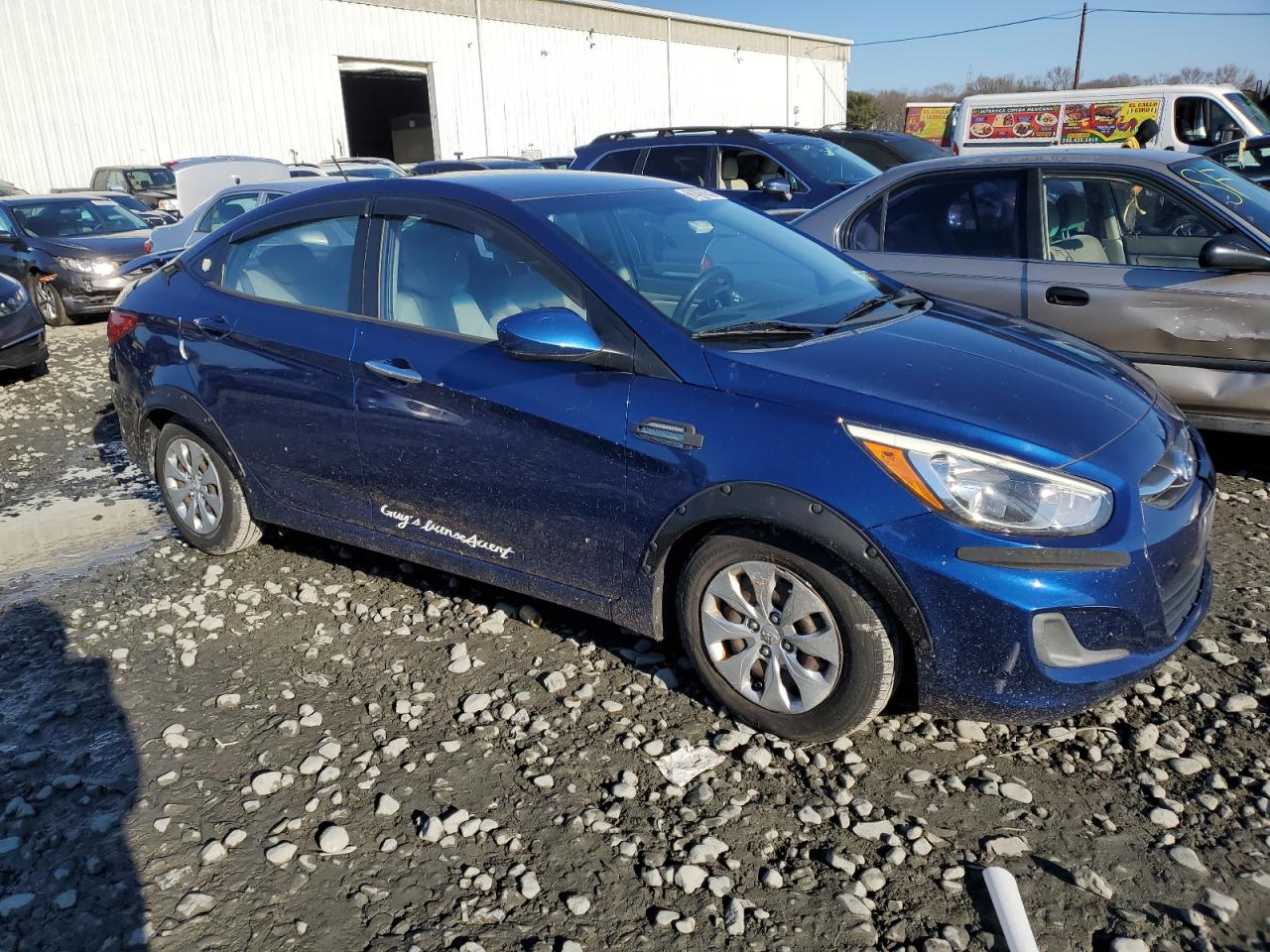 VIN KMHCT4AE6FU916152 2015 HYUNDAI ACCENT no.4