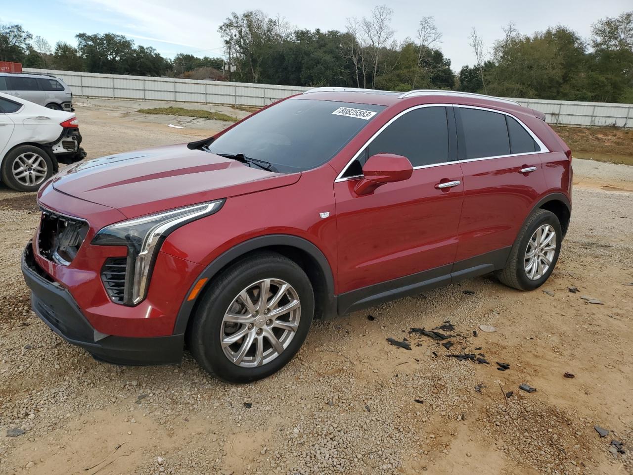 2019 Cadillac Xt4 Luxury VIN: 1GYAZAR49KF142783 Lot: 80825583