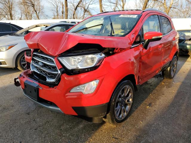 2019 Ford Ecosport Titanium продається в Bridgeton, MO - Front End