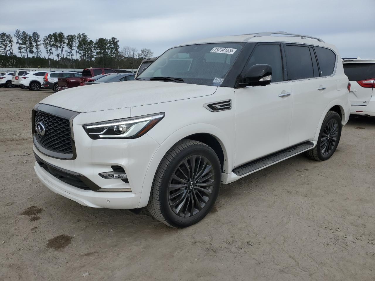 2022 Infiniti Qx80 Luxe VIN: JN8AZ2AF9N9743224 Lot: 78714153