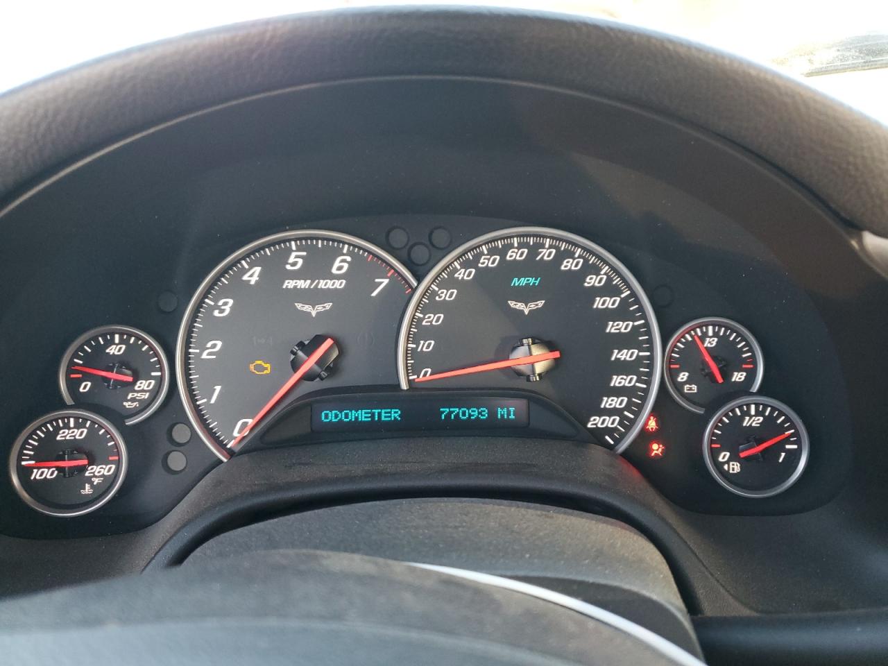 2007 Chevrolet Corvette VIN: 1G1YY26U475122111 Lot: 79366953