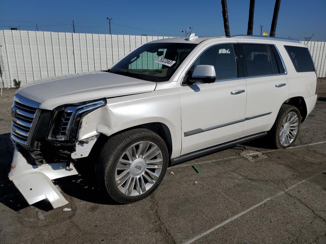 1GYS4DKJ4JR290731 2018 Cadillac Escalade Platinum