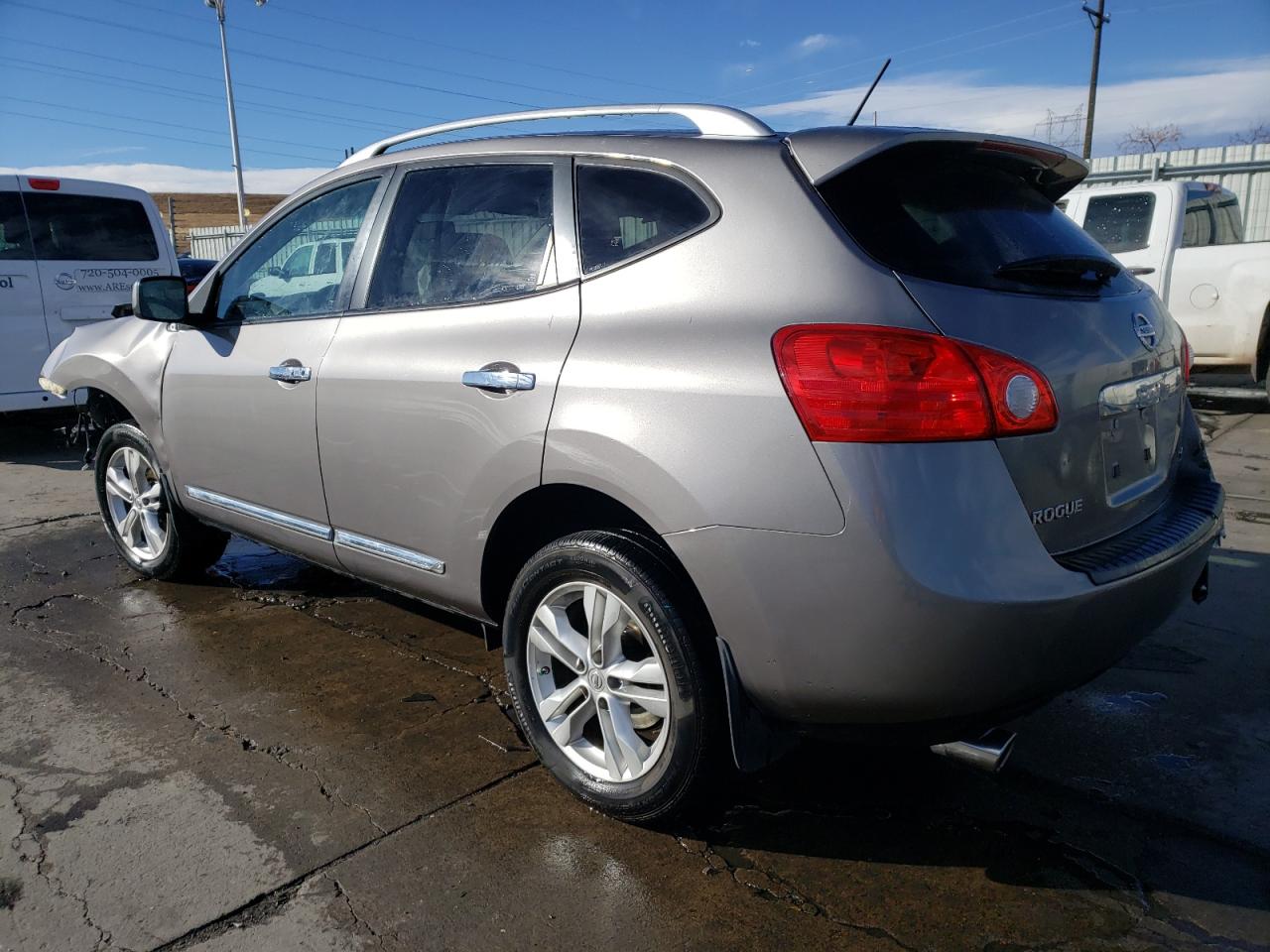 2013 Nissan Rogue S VIN: JN8AS5MTXDW500576 Lot: 80378653