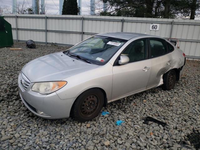 2010 Hyundai Elantra Blue продається в Windsor, NJ - Side