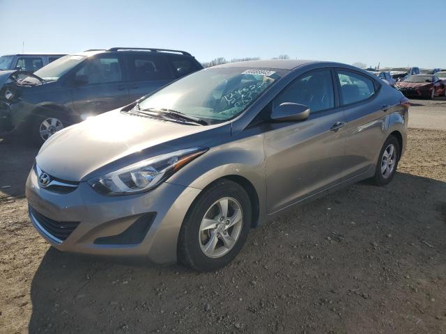 Седани HYUNDAI ELANTRA 2014 Сріблястий