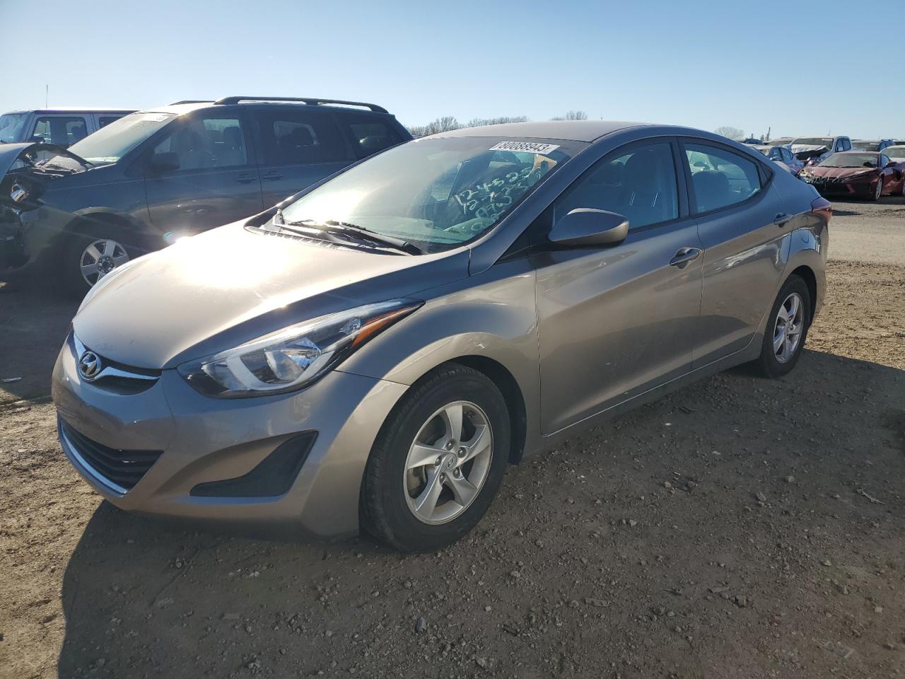 2014 Hyundai Elantra Se VIN: 5NPDH4AE2EH523185 Lot: 80088943