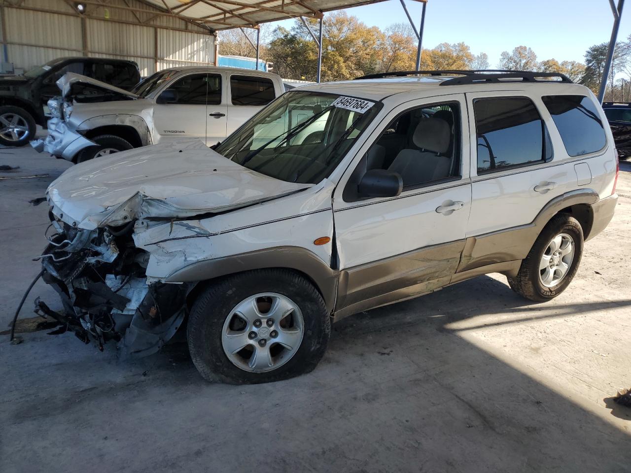 2004 Mazda Tribute Lx na sprzedaż w Cartersville, GA - Front End