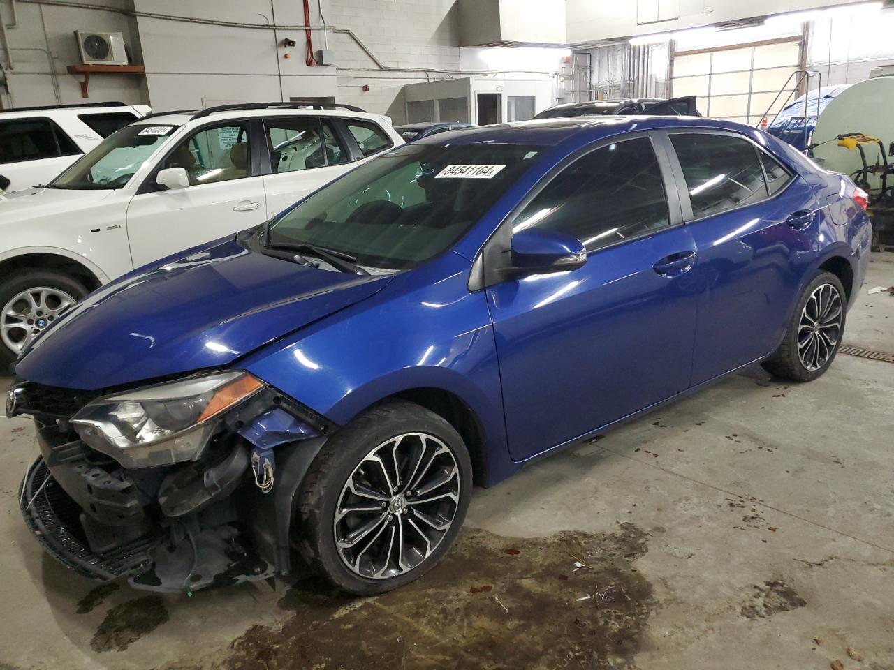 VIN 2T1BURHE6GC663378 2016 TOYOTA COROLLA no.1