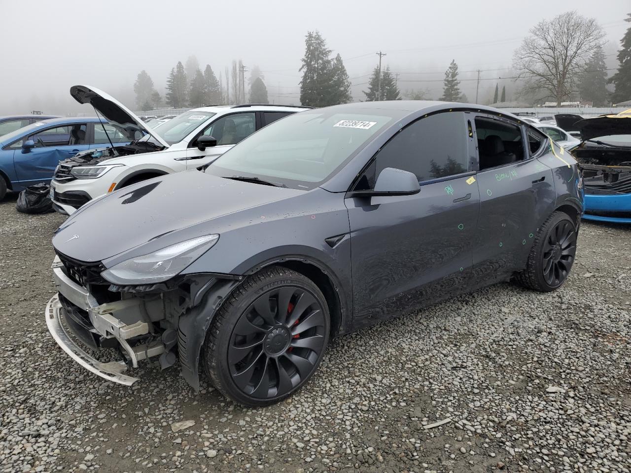 VIN 7SAYGDEF1PF913643 2023 TESLA MODEL Y no.1