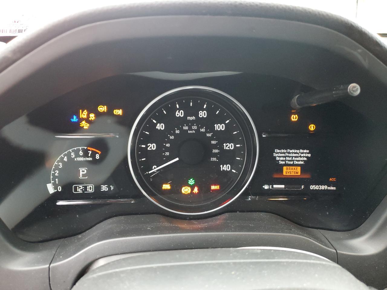 VIN 3CZRU6H51KM709416 2019 HONDA HR-V no.9