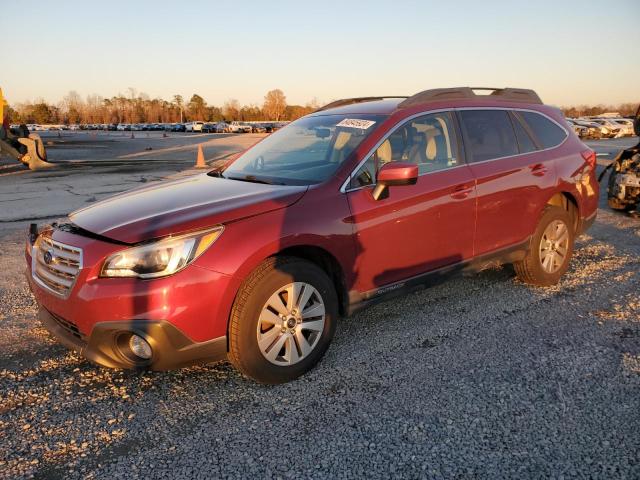  SUBARU OUTBACK 2017 Burgundy