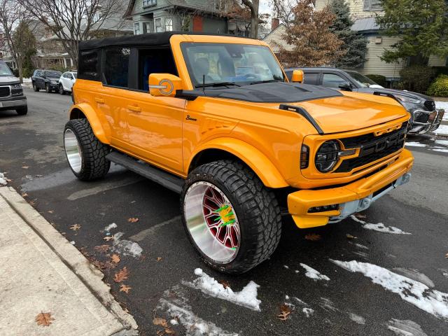  FORD BRONCO 2022 Оранжевый