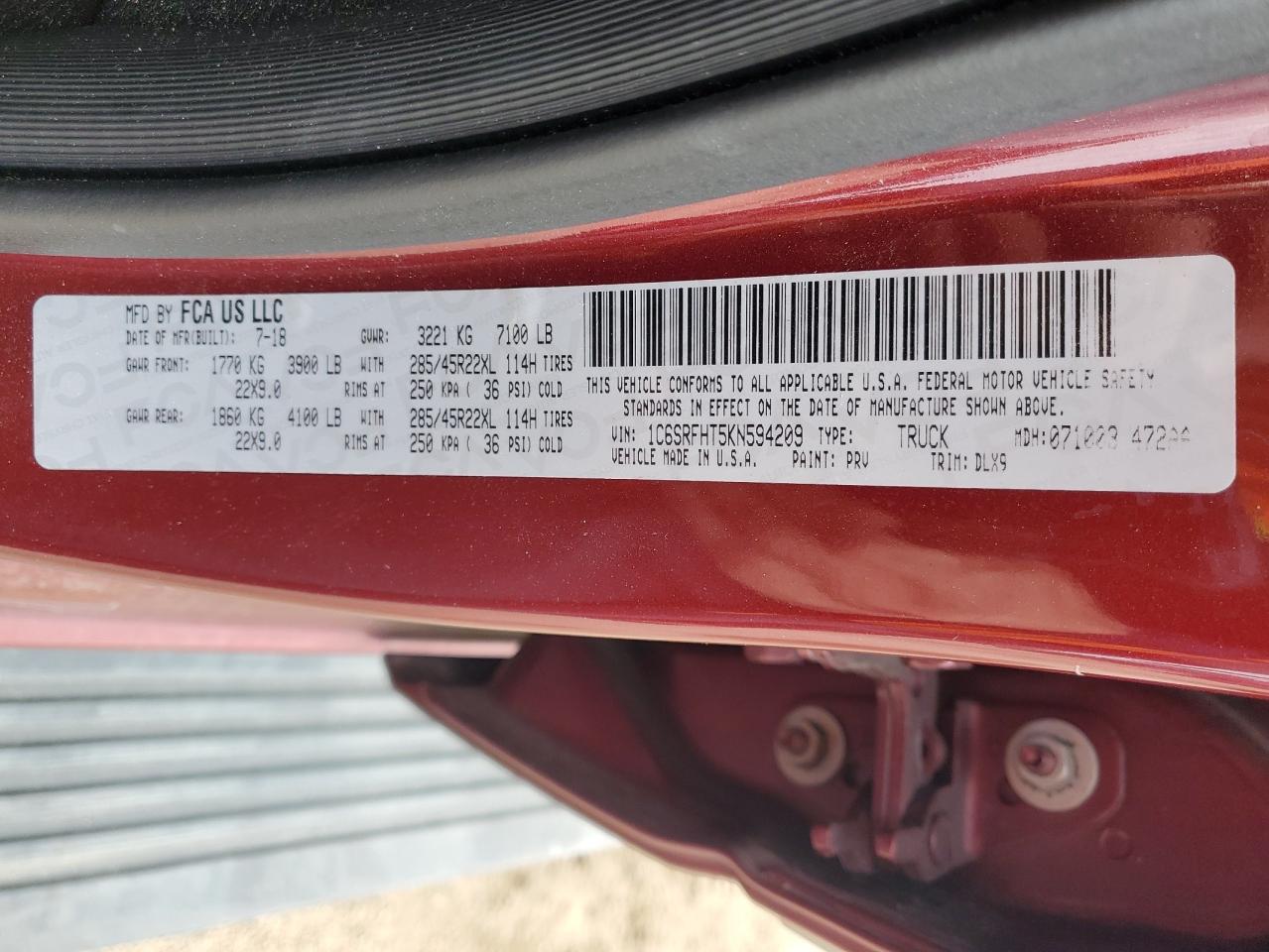 2019 RAM 1500 - Image 12