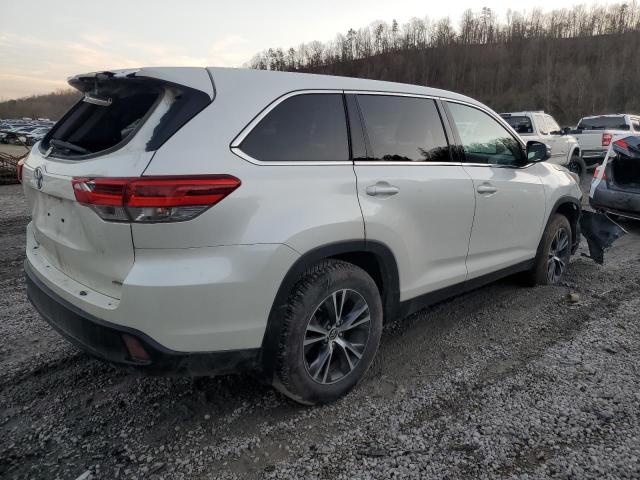  TOYOTA HIGHLANDER 2019 Biały