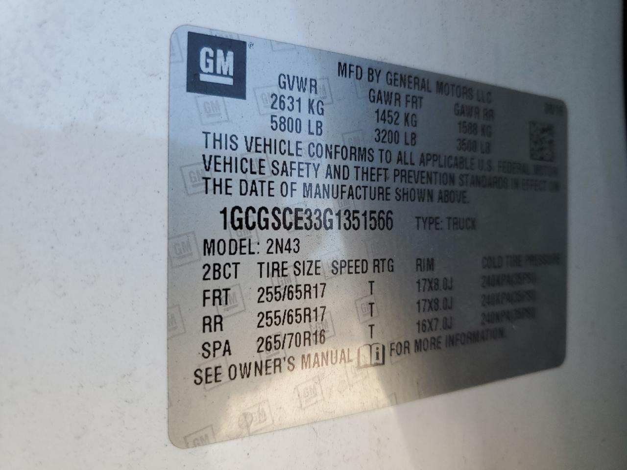 2016 Chevrolet Colorado - Image 12