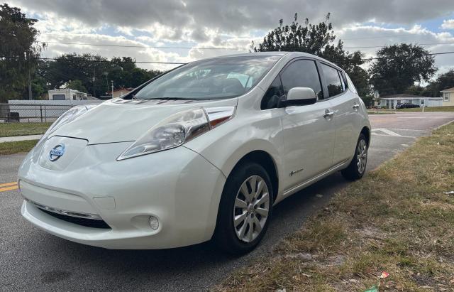 Hatchbacks NISSAN LEAF 2015 White