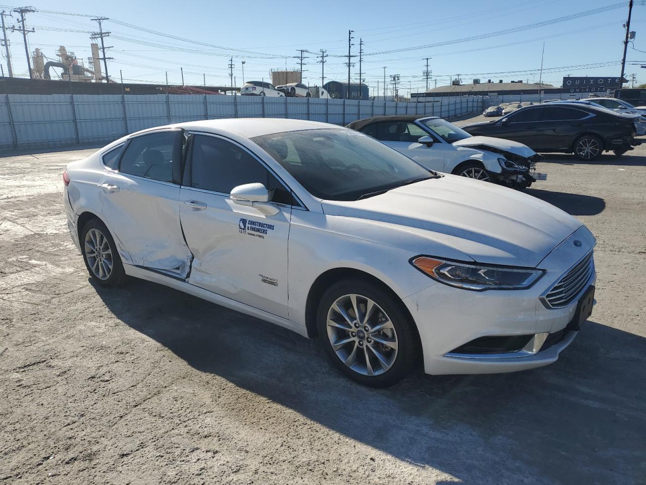 VIN 3FA6P0PU7JR287309 2018 FORD FUSION no.4