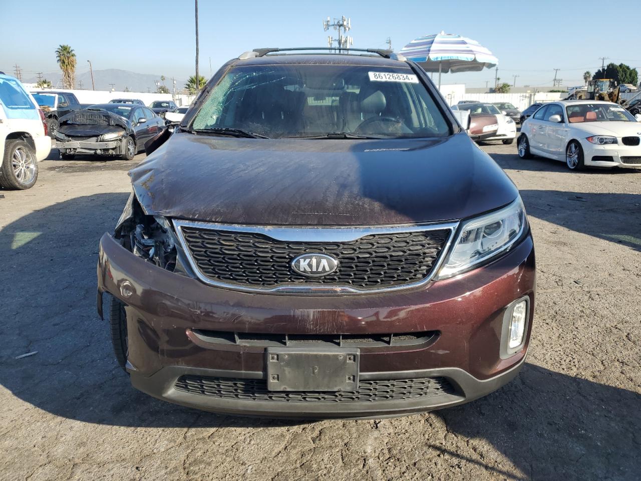 VIN 5XYKT4A68EG480218 2014 KIA SORENTO no.5