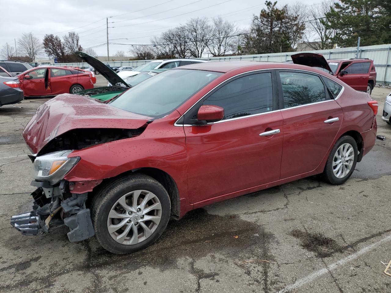 VIN 3N1AB7AP0KY225744 2019 NISSAN SENTRA no.1