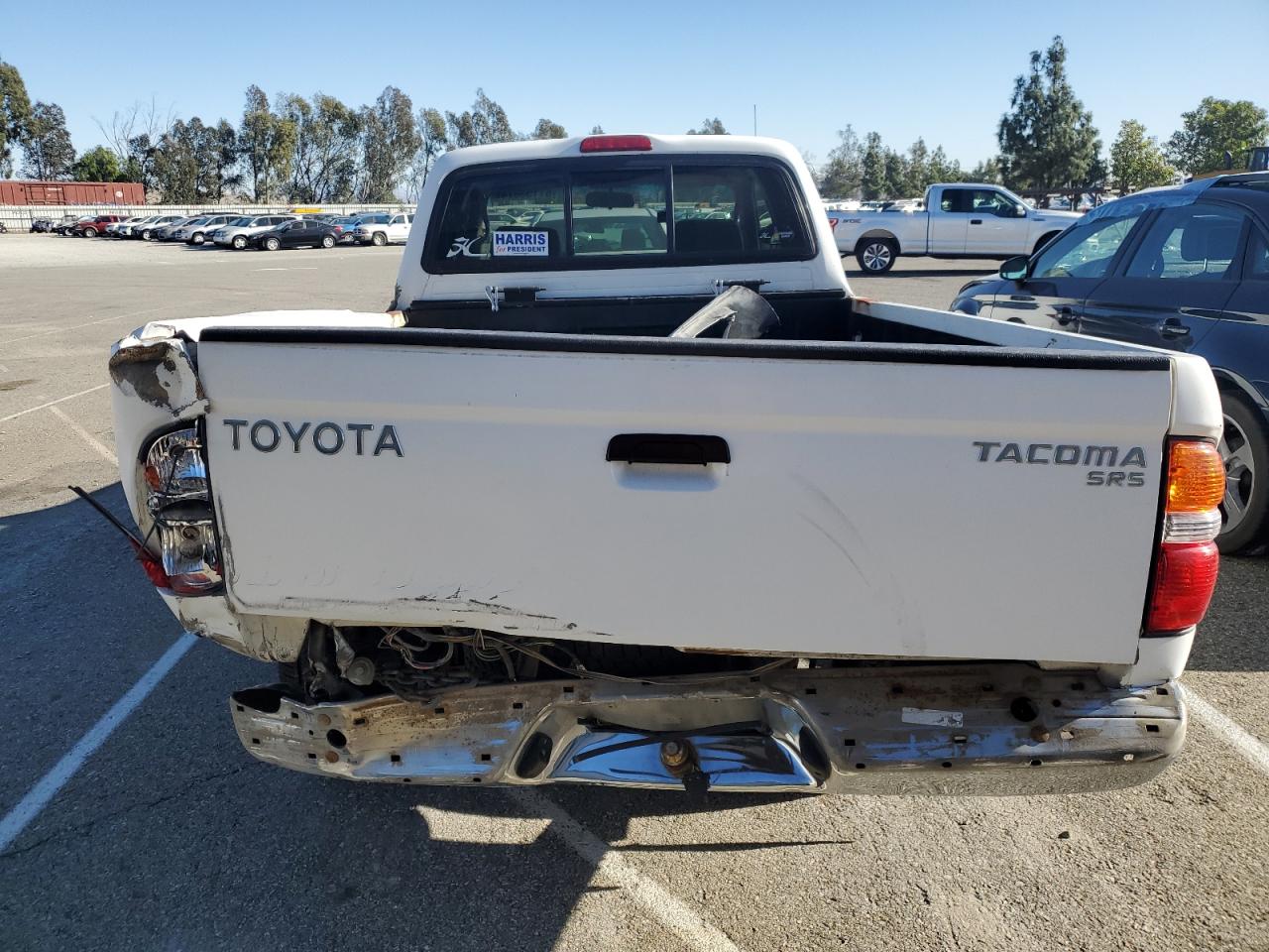 2004 Toyota Tacoma Xtracab VIN: 5TEVL52N84Z422249 Lot: 81153074