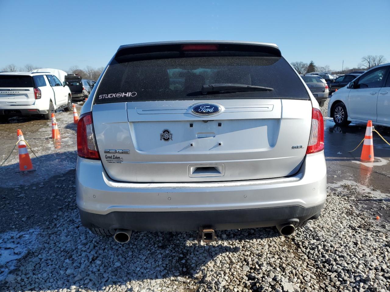 VIN 2FMDK3JC8DBC56862 2013 FORD EDGE no.6