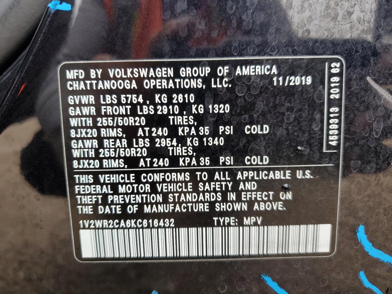 2019 Volkswagen Atlas - Image 14