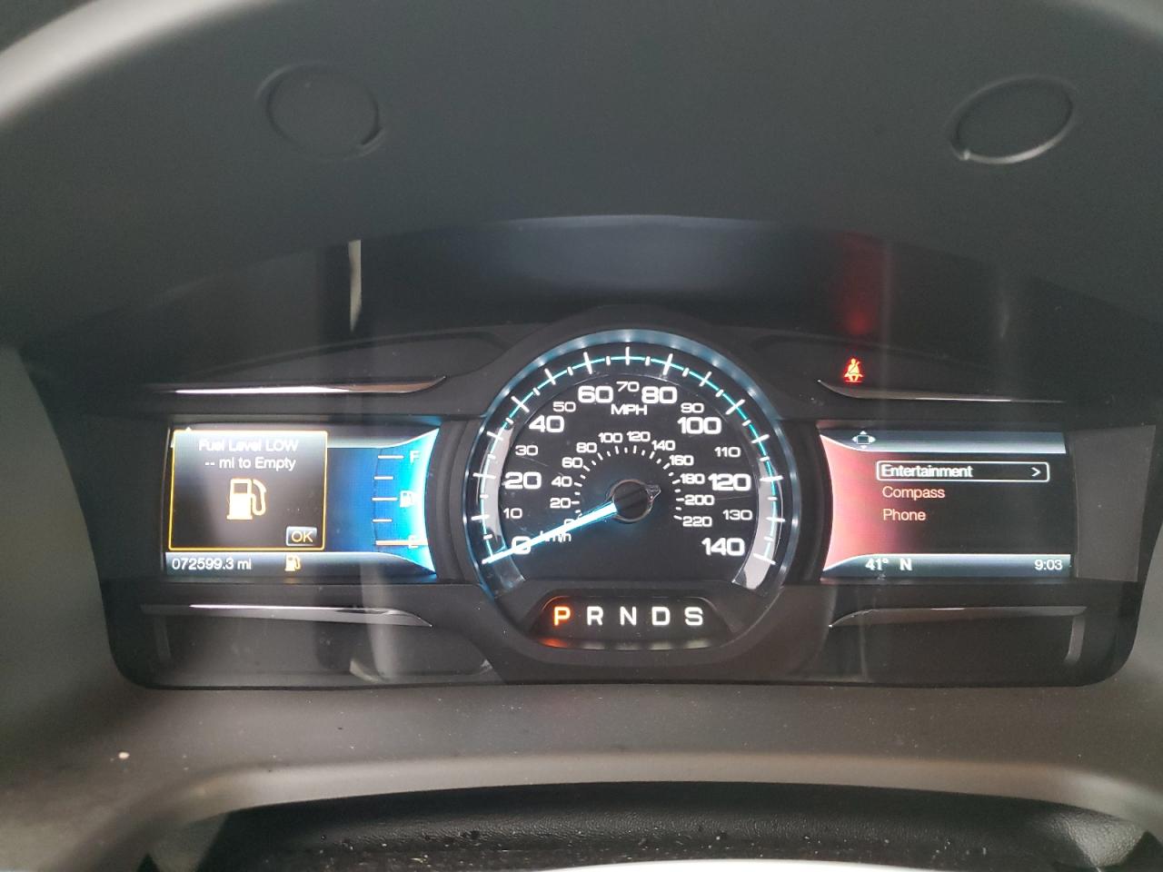 2FMGK5C85KBA34343 FORD FLEX 2019