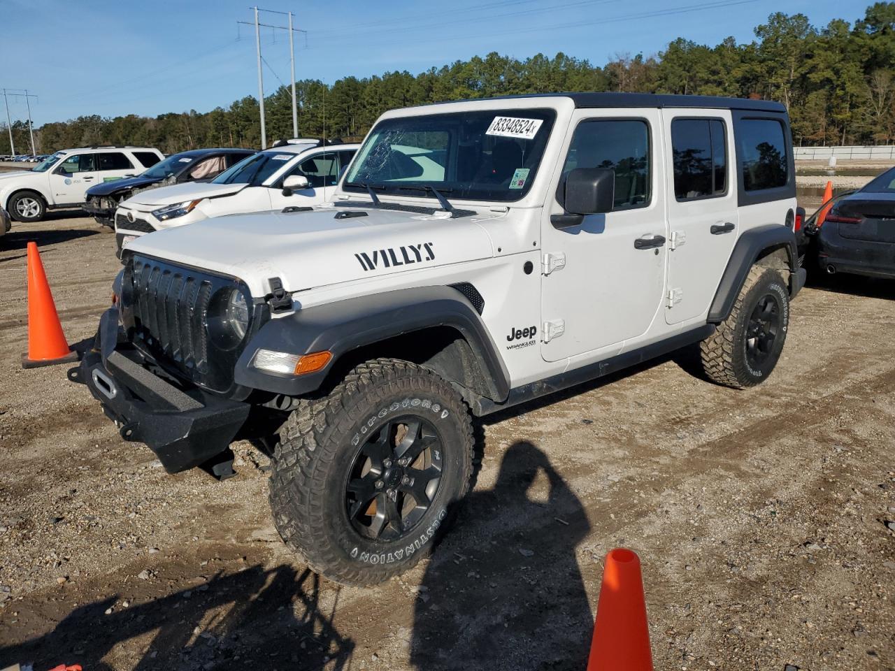 VIN 1C4HJXDN4MW669423 2021 JEEP WRANGLER no.1