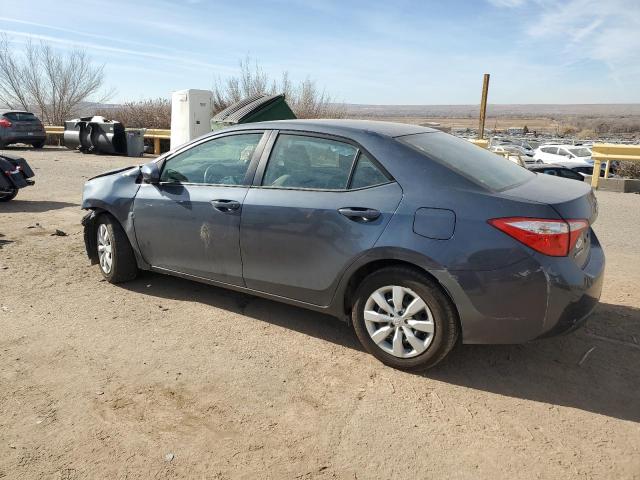 Sedans TOYOTA COROLLA 2015 Gray