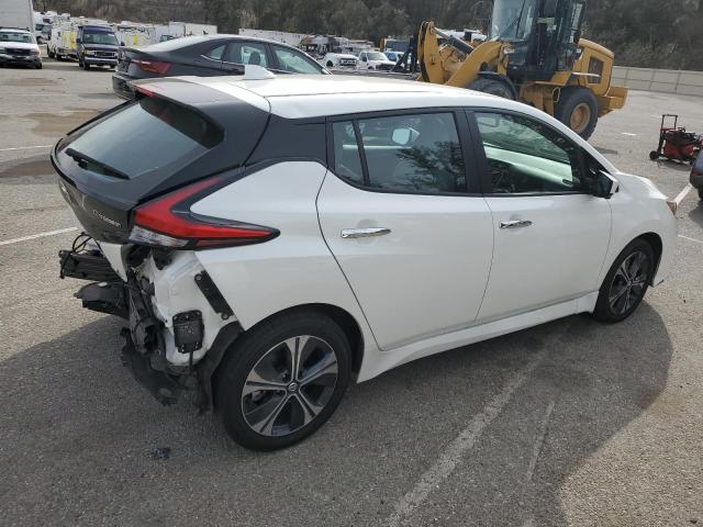  NISSAN LEAF 2021 White