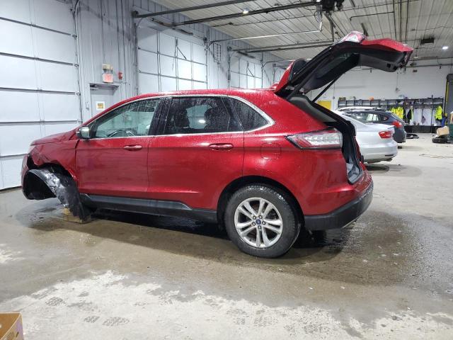  FORD EDGE 2018 Czerwony