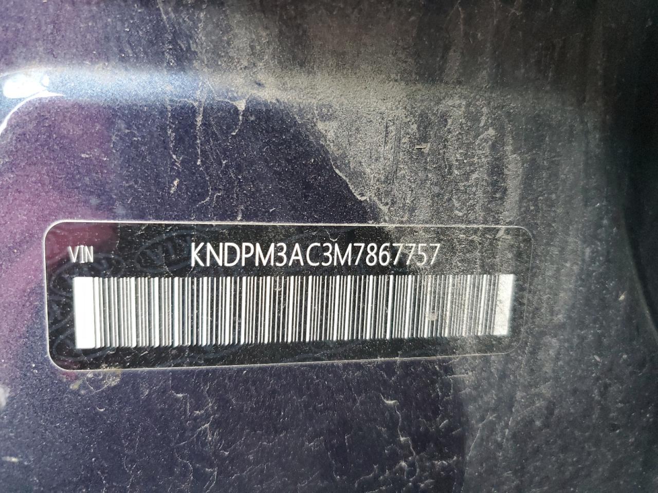 VIN KNDPM3AC3M7867757 2021 KIA SPORTAGE no.13