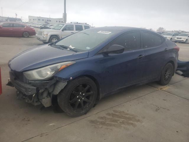 Sedans HYUNDAI ELANTRA 2016 Blue