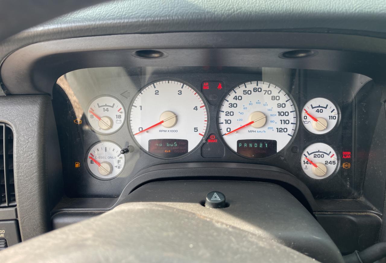 2003 Dodge Ram 2500 St VIN: 3D7KU28603G709406 Lot: 84349524