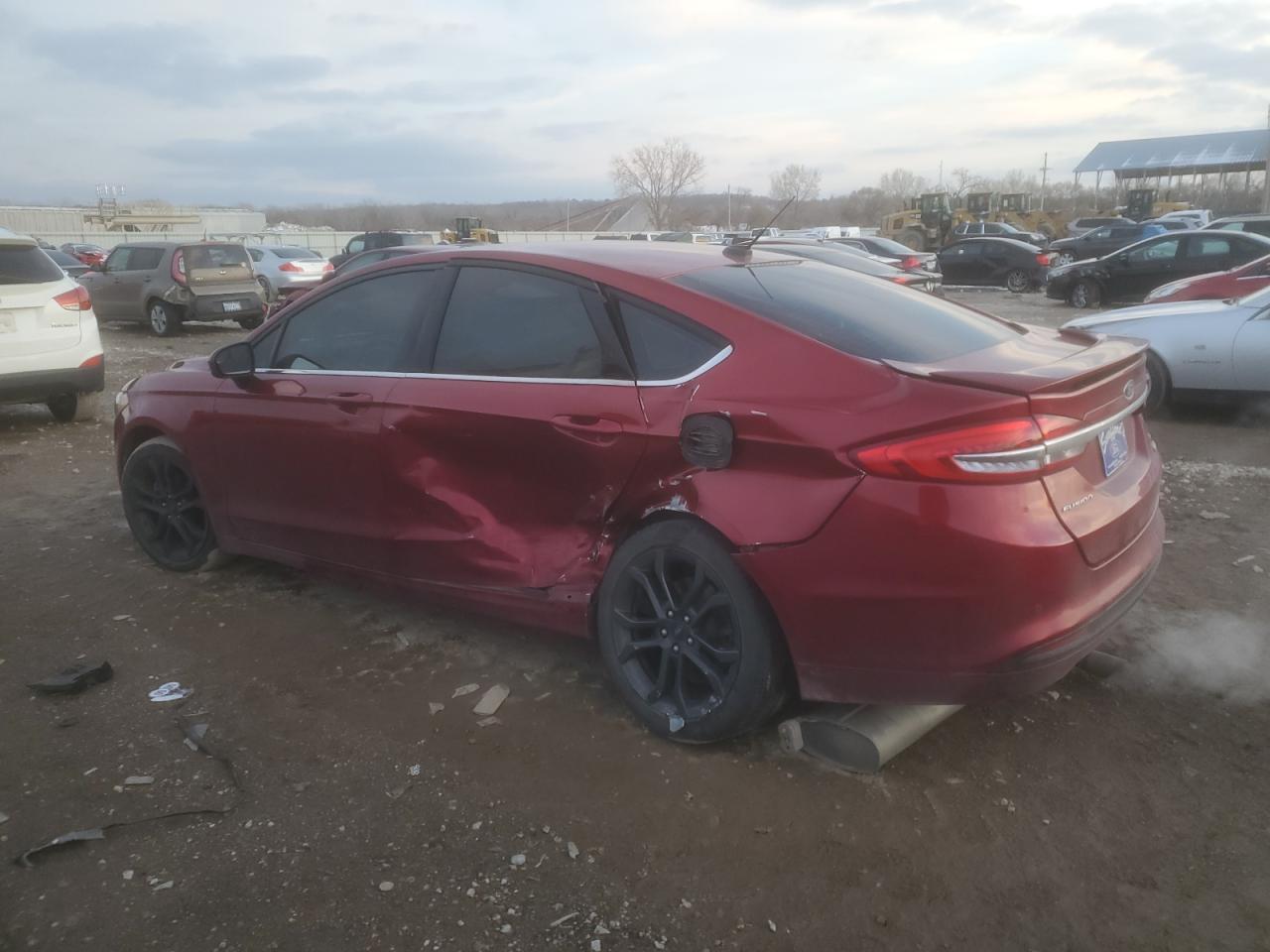 3FA6P0HDXJR281485 2018 FORD FUSION - Image 2