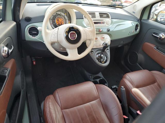 Кабриолеты FIAT 500 2012 Зеленый