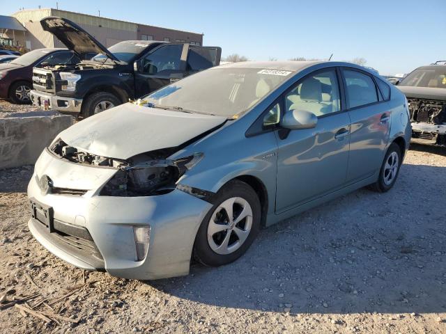 Hatchbacks TOYOTA PRIUS 2012 Turquoise