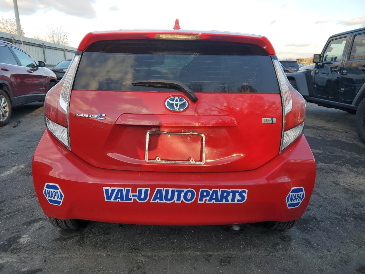 VIN JTDKDTB32G1138052 2016 TOYOTA PRIUS no.6