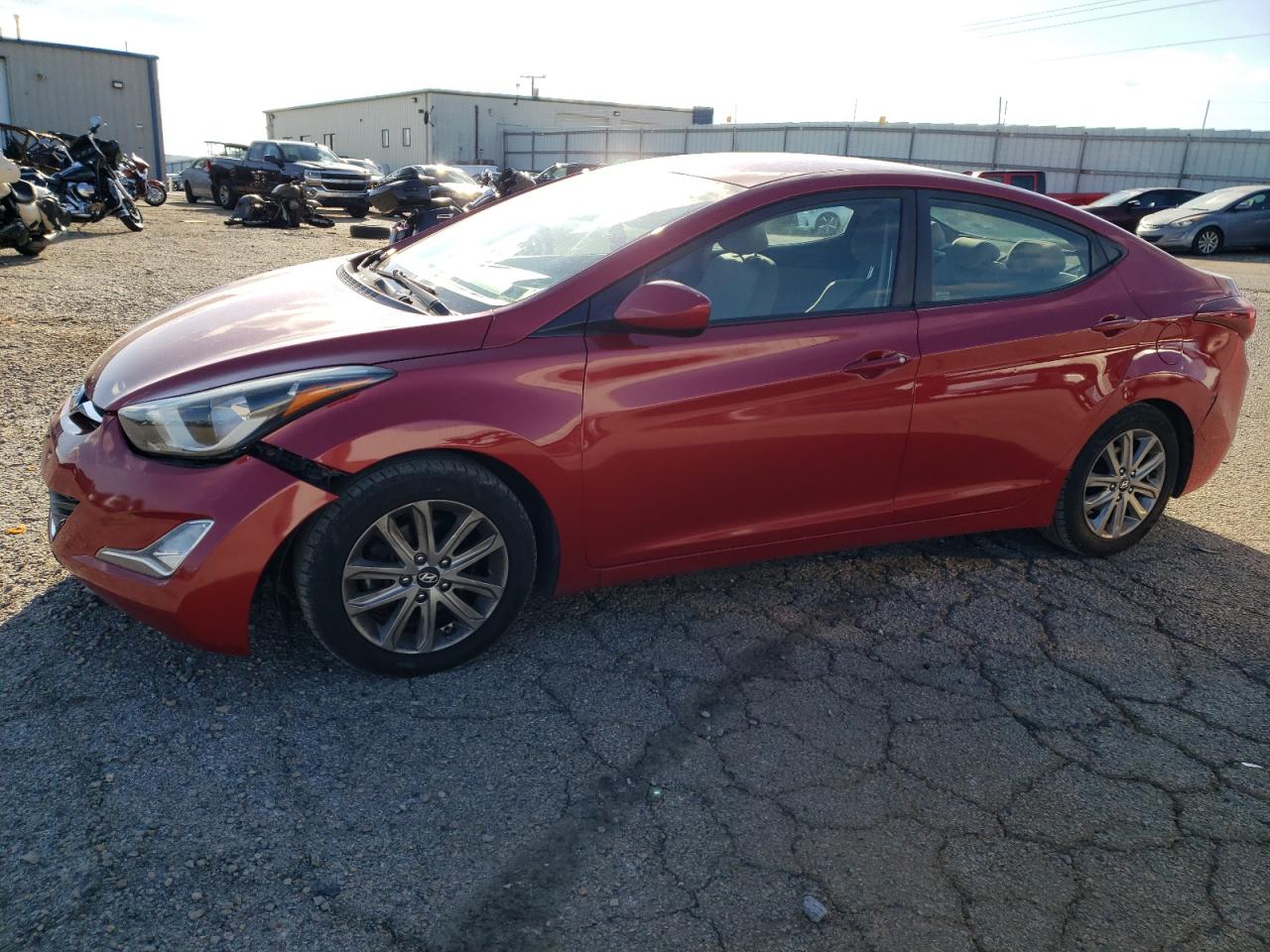 VIN KMHDH4AE3GU517996 2016 HYUNDAI ELANTRA no.1