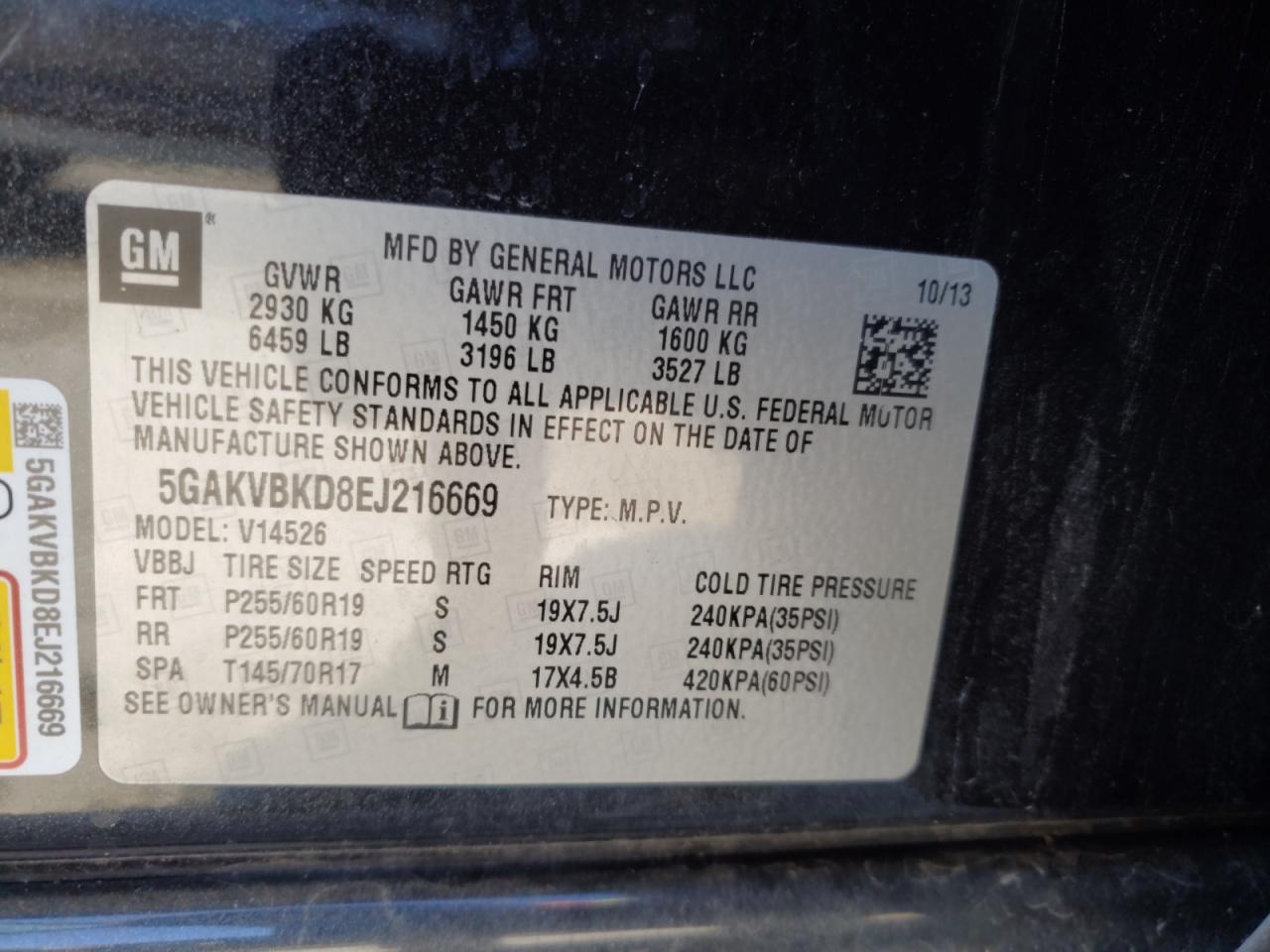2014 Buick Enclave - Image 14