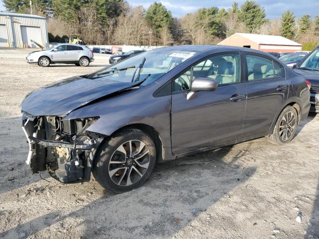 2015 Honda Civic Ex en Venta en Mendon, MA - Front End