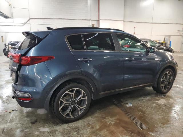  KIA SPORTAGE 2020 Синий