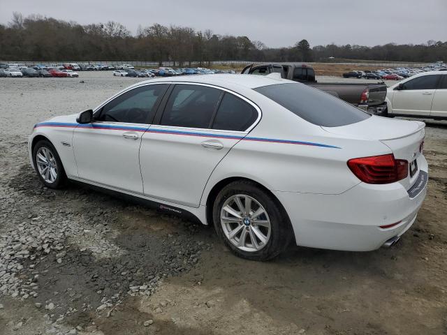  BMW 5 SERIES 2015 White