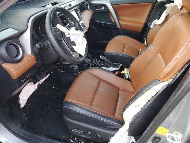  TOYOTA RAV4 2017 Серебристый