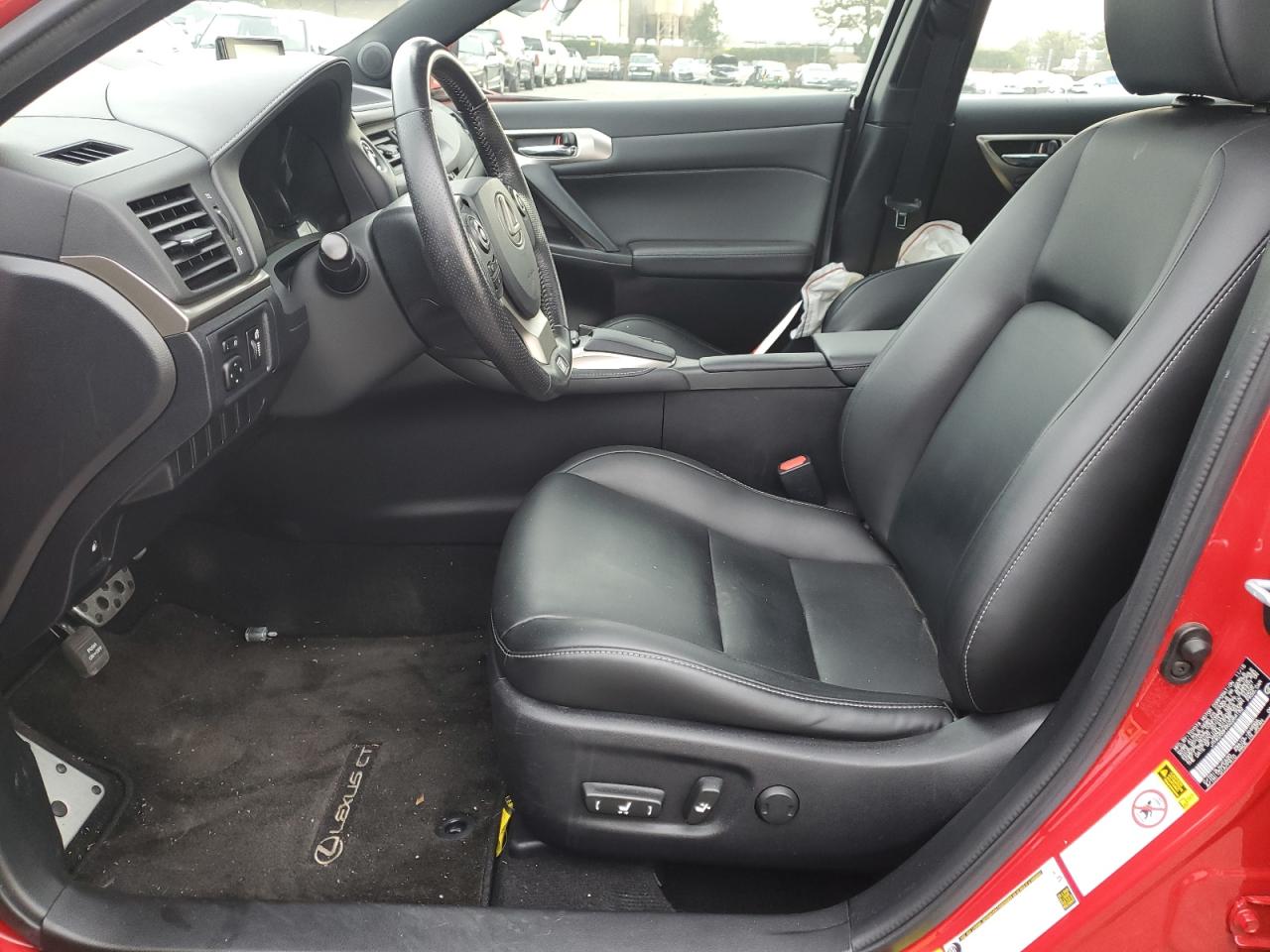 JTHKD5BH9G2264182 LEXUS CT 200 2016