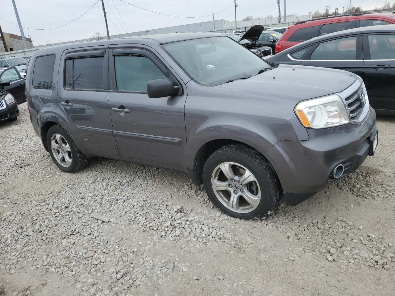 VIN 5FNYF4H66EB009859 2014 HONDA PILOT no.4